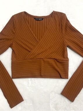 Burnt Orange Crop Top